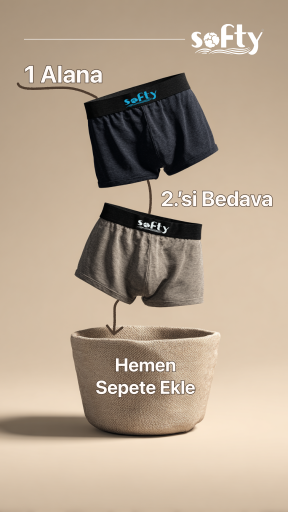 Tekli Boxer'da Bir Alana Bir BEDAVA!!